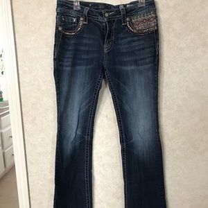 Miss Me Size 31 Boot Cut Jeans